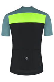 thumbnail: Rogelli Fietsshirt Core Block Zwart/Turquoise