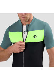 thumbnail: Rogelli Fietsshirt Core Block Zwart/Turquoise