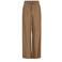 VILA viscose wide leg palazzobroek - lichtbruin
