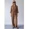 VILA viscose loose fit blouse - camel