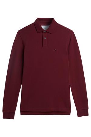 1985 regular fit polo - bordeaux
