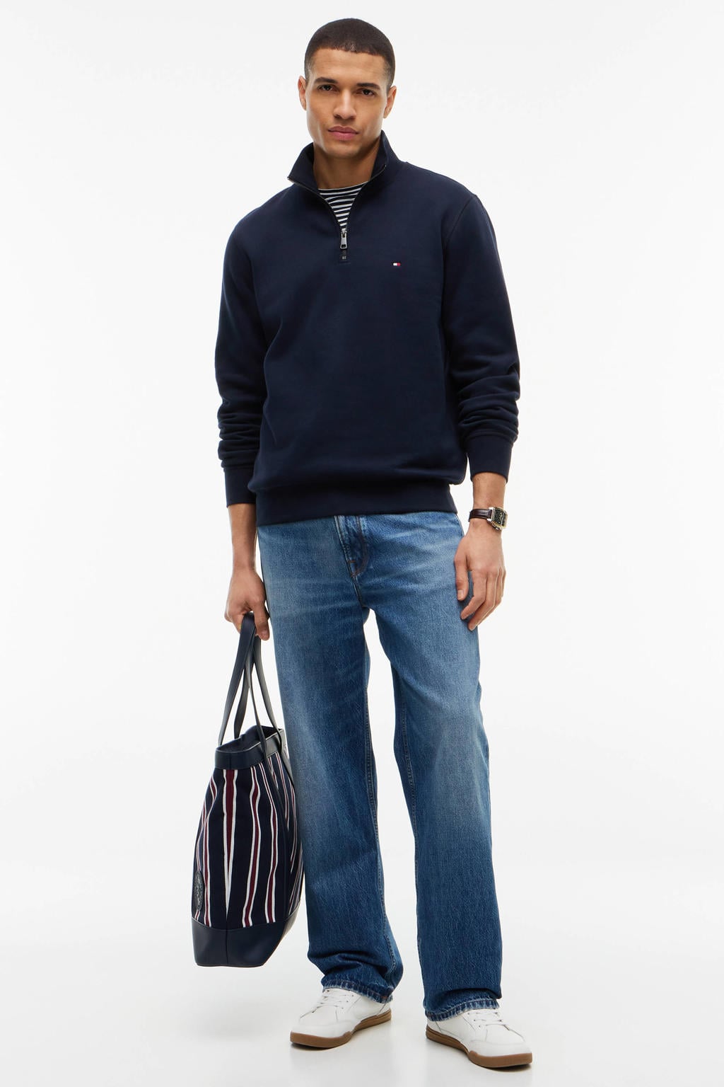 Tommy Hilfiger sweater - donkerblauw