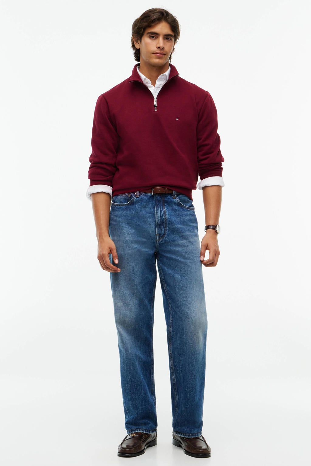 Tommy Hilfiger sweater - bordeauxrood