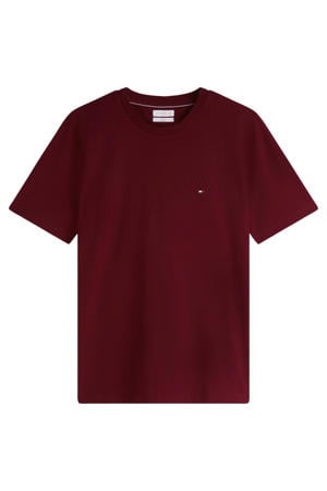 regular fit T-shirt - burgundy