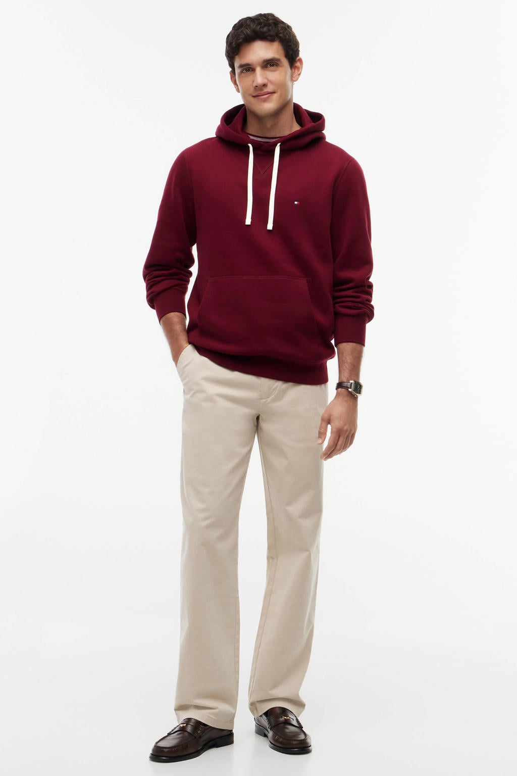 Tommy Hilfiger hoodie - bordeauxrood