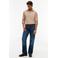 Tommy Hilfiger flanel regular fit overhemd - coastal taupe