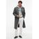 Tommy Hilfiger regular fit hoodie met print - lichtgrijs