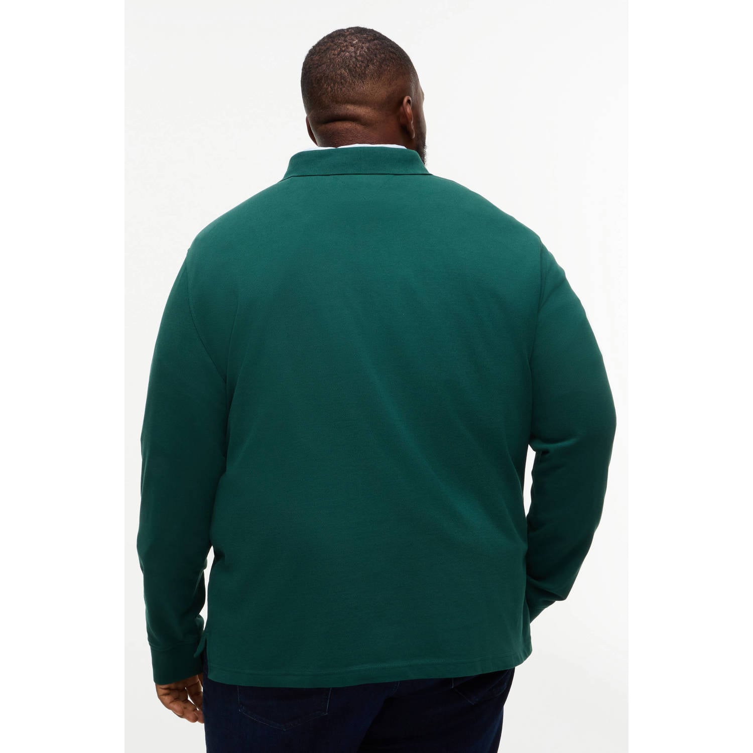 Tommy Hilfiger Big & Tall Plus Size regular fit polo ornamental green
