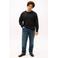 Tommy Hilfiger Big & Tall regular fit gebreide trui met kasjmier - zwart