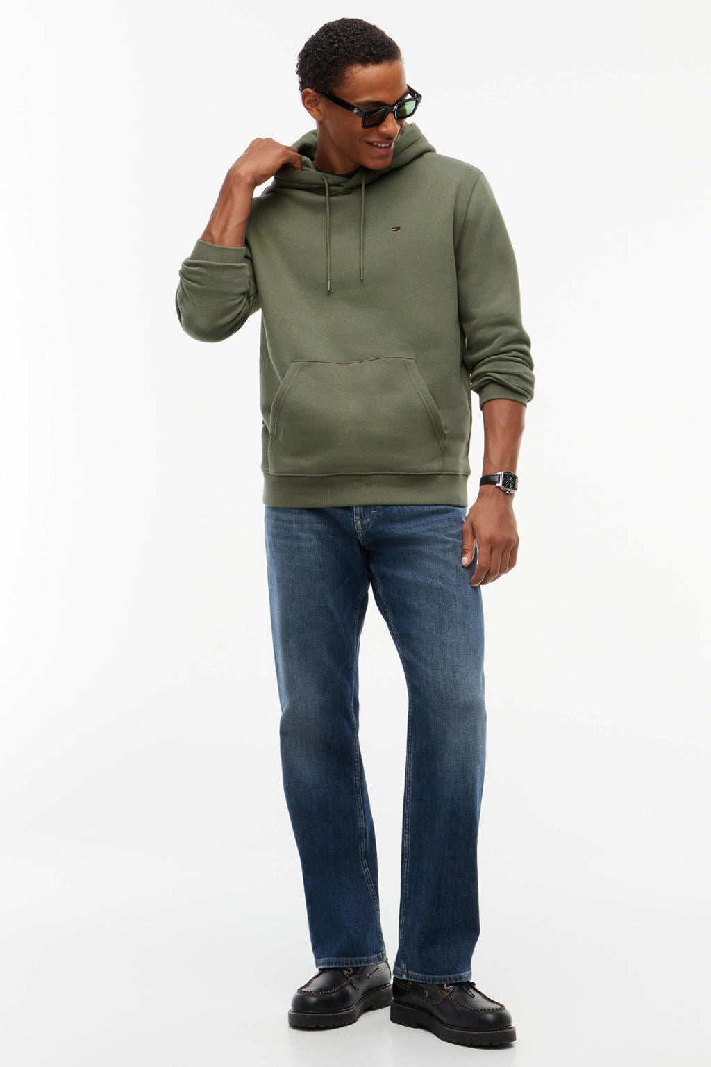 Tommy Jeans hoodie met logo - rocky mountain
