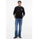 Tommy Hilfiger regular fit sweater met print - zwart