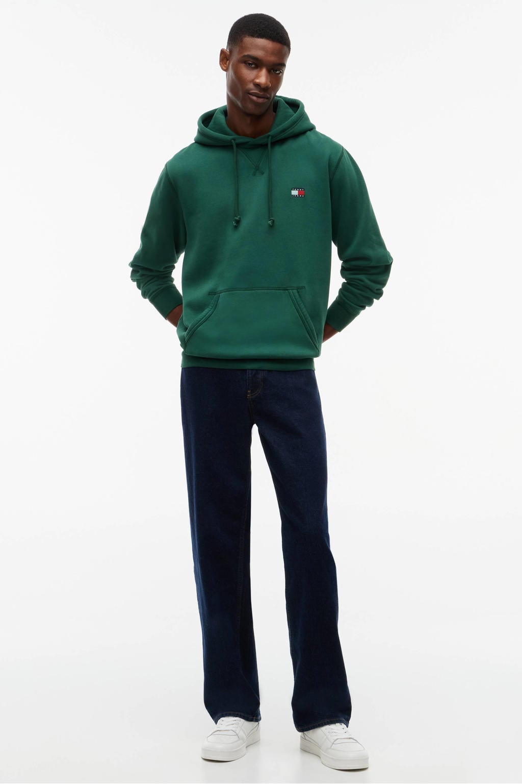 Tommy Jeans regular fit hoodie - groen