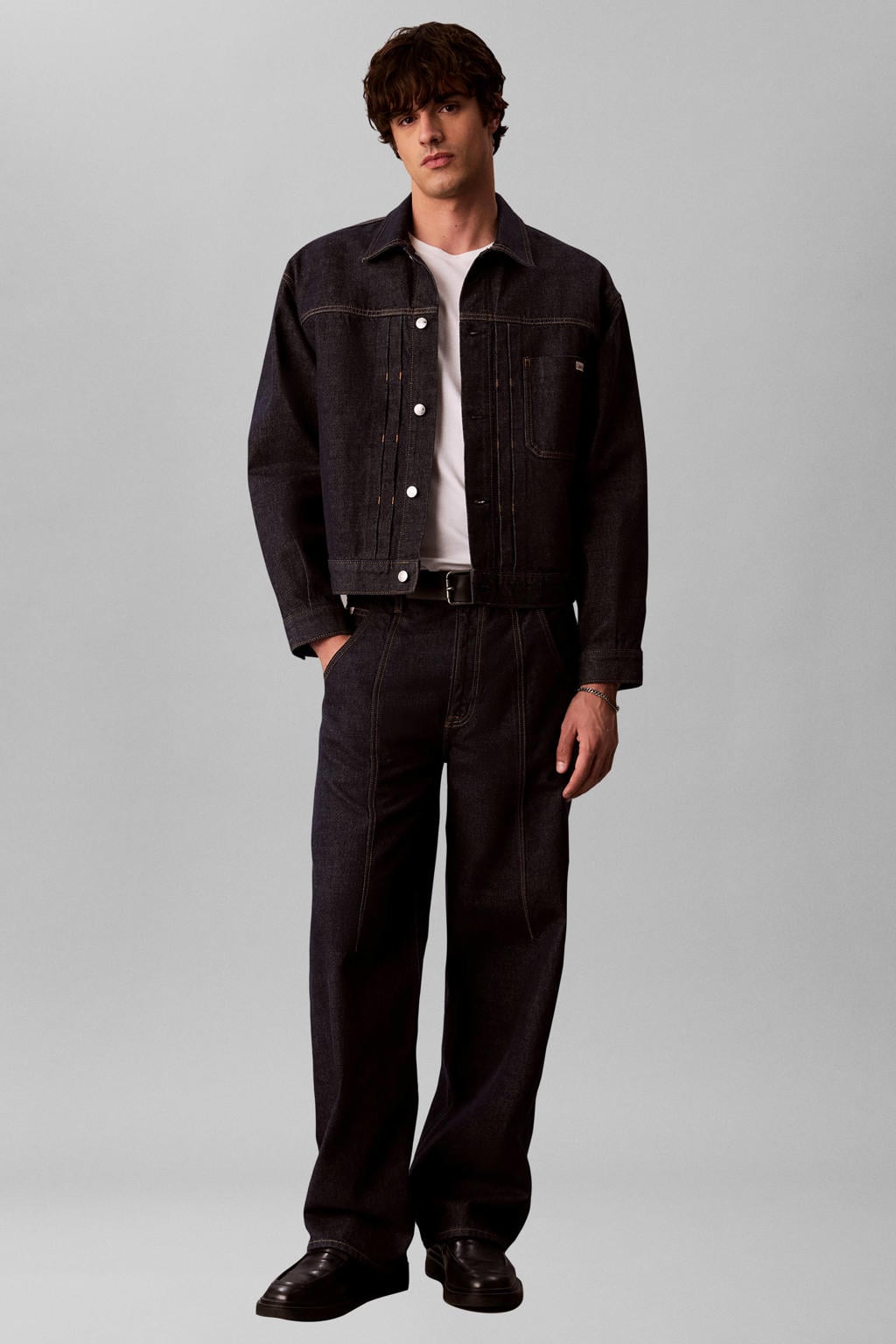 CALVIN KLEIN JEANS spijkerjas - iconic indigo