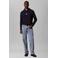 CALVIN KLEIN JEANS regular fit hoodie met logo - dark sapphire
