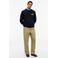 Tommy Hilfiger katoenen regular fit sweater met print - donkerblauw