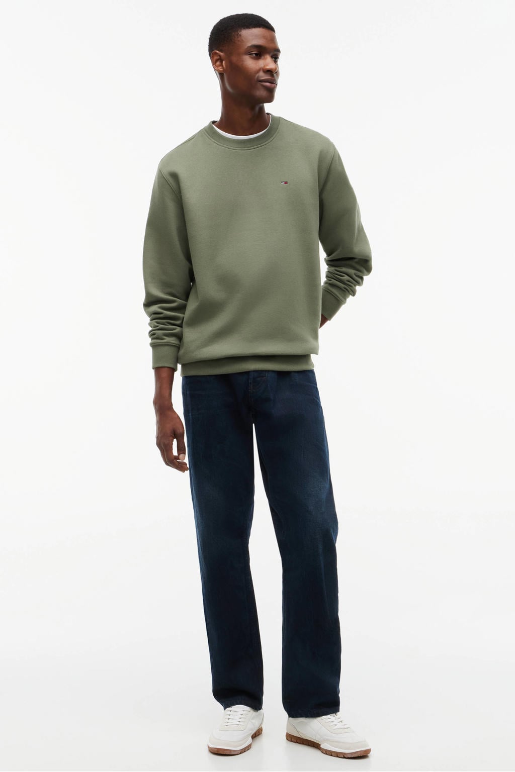 Tommy Jeans regular fit sweater met logo - rocky mountain
