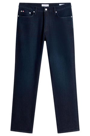 DENTON slim fit straight leg jeans - donkerblauw