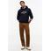 Tommy Hilfiger regular fit hoodie met print - donkerblauw