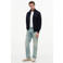 Tommy Hilfiger katoenen gebreid vest - donkerblauw