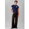 CALVIN KLEIN JEANS regular fit T-shirt met backprint - estate blue