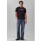 CALVIN KLEIN JEANS regular fit T-shirt met print - dark sapphire