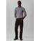 CALVIN KLEIN JEANS regular fit longsleeve met wafelstructuur - staalgrijs