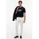 Tommy Hilfiger regular fit T-shirt met print - donkerblauw