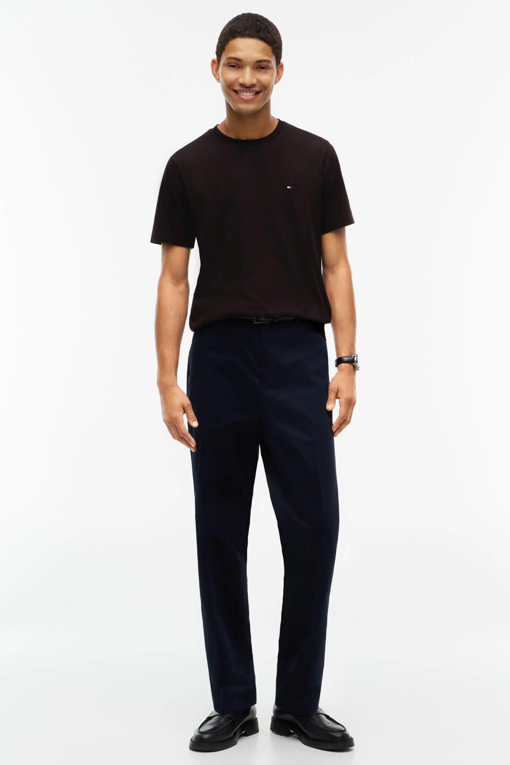 Tommy Hilfiger regular fit T-shirt - chocolate