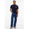 Tommy Jeans regular fit T-shirt met backprint - donkerblauw