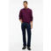 Tommy Jeans regular fit sweater met logo - calypso berry