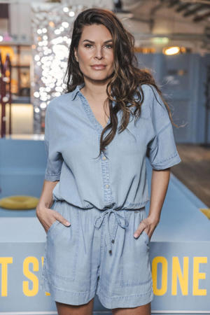 loose fit short - lichtblauw