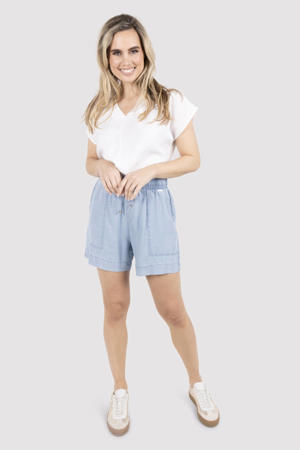 loose fit short - lichtblauw