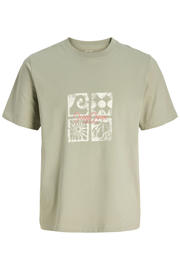 thumbnail: JACK & JONES ORIGINALS regular fit T-shirt met print - groen
