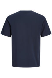 thumbnail: JACK & JONES ORIGINALS regular fit T-shirt met print - donkerblauw
