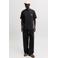 JACK & JONES ORIGINALS relaxed fit T-shirt met backprint - zwart