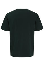 thumbnail: JACK & JONES regular fit T-shirt met print - donkergroen
