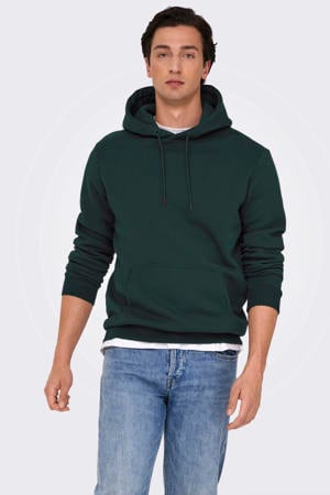 hoodie donkergroen