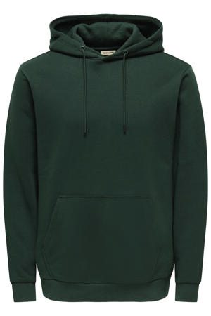 hoodie donkergroen