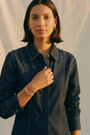 blouse - donkerblauw