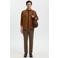 Selected overshirt bruin
