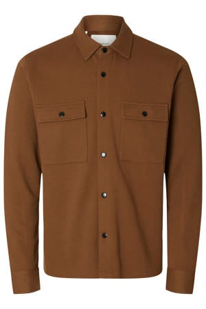overshirt bruin