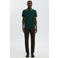 Selected slim polo donkergroen