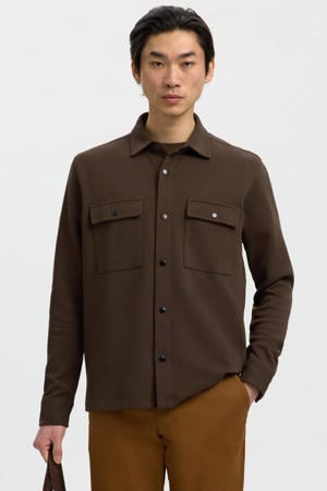 overshirt bruin