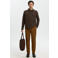 Selected overshirt bruin