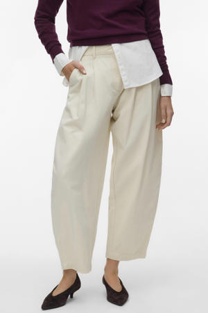 barrel casual broek - ecru
