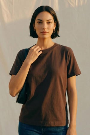 T-shirt - bruin