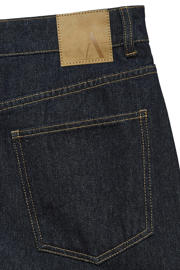 thumbnail: AWARE AWEVELINE high waist barrel jeans - donkerblauw