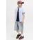JACK & JONES JUNIOR baggy fit denim short - lichtblauw
