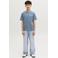 JACK & JONES JUNIOR baggy jeans - lichtblauw denim