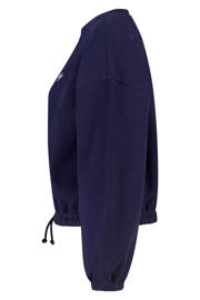 thumbnail: America Today sweater met logo - donkerblauw